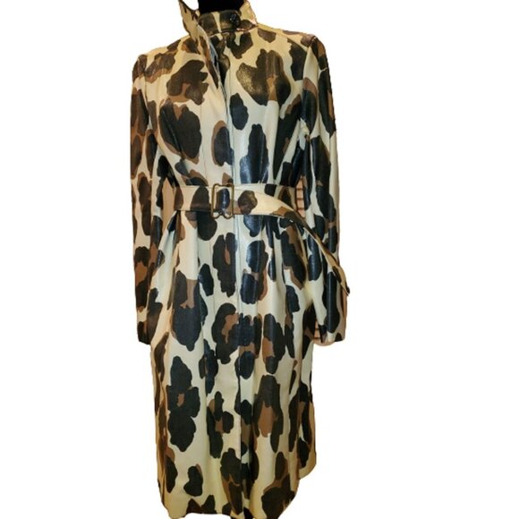 100% AUTHENTIC Luxurious Glamorous YSL Runway Stylish Luxury Jacket Coat Trench - Picture 12 of 16